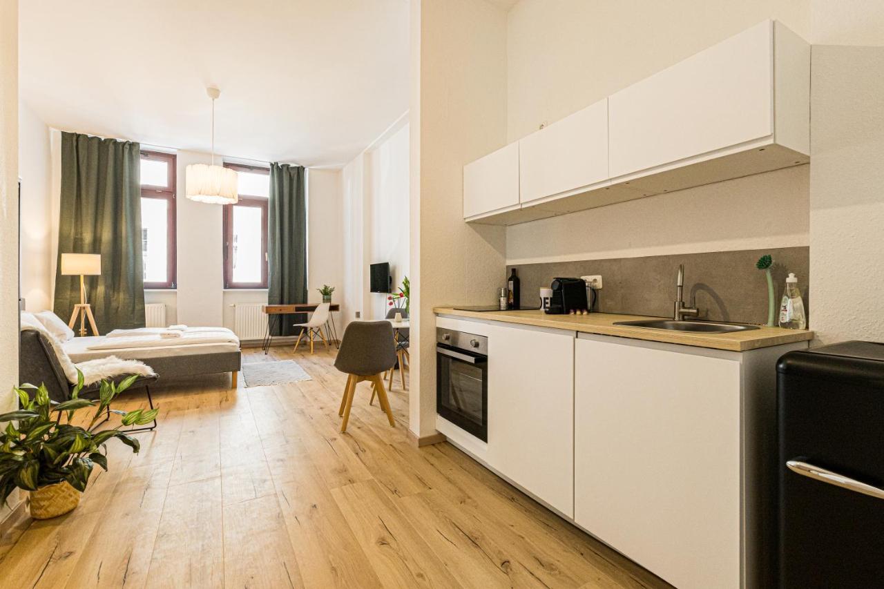 Ruhige Und Stilvolle Wohnung Am Clara-Zetkin-Park Лейпциг Экстерьер фото