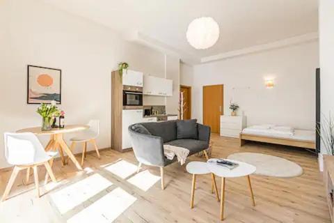 Ruhige Und Stilvolle Wohnung Am Clara-Zetkin-Park Лейпциг Экстерьер фото